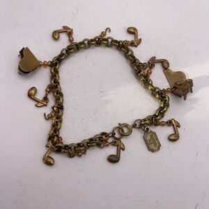 Vintage Kingston NY Pididdly Links Music Bracelet